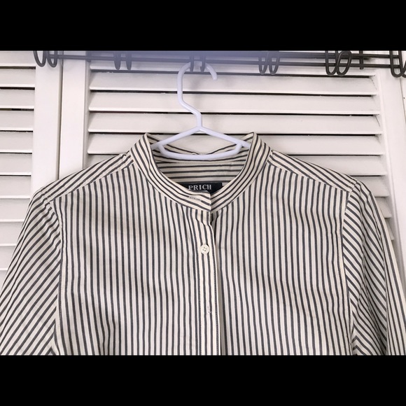 Prich women’s shirt 0p stripped preppy style - Picture 5 of 9